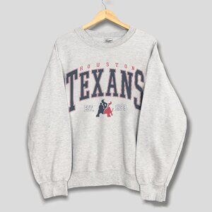 Vintage Houston Texans Sweatshirt, Retro NFL Houston Texans Football Shirt Tee